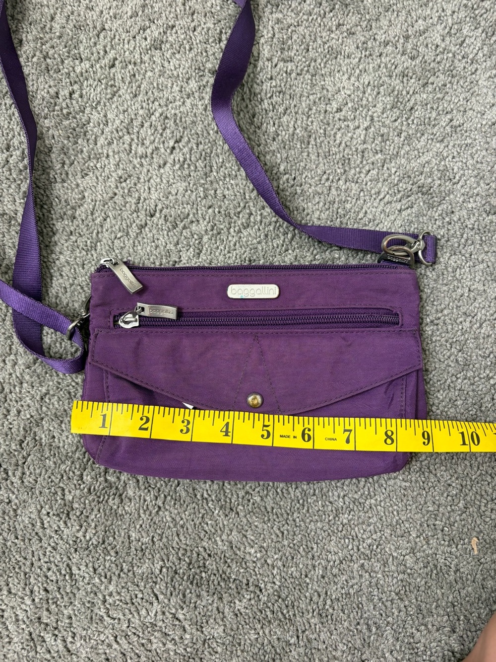 Baggallini Purple Crossbody Bag - Picture 6 of 7